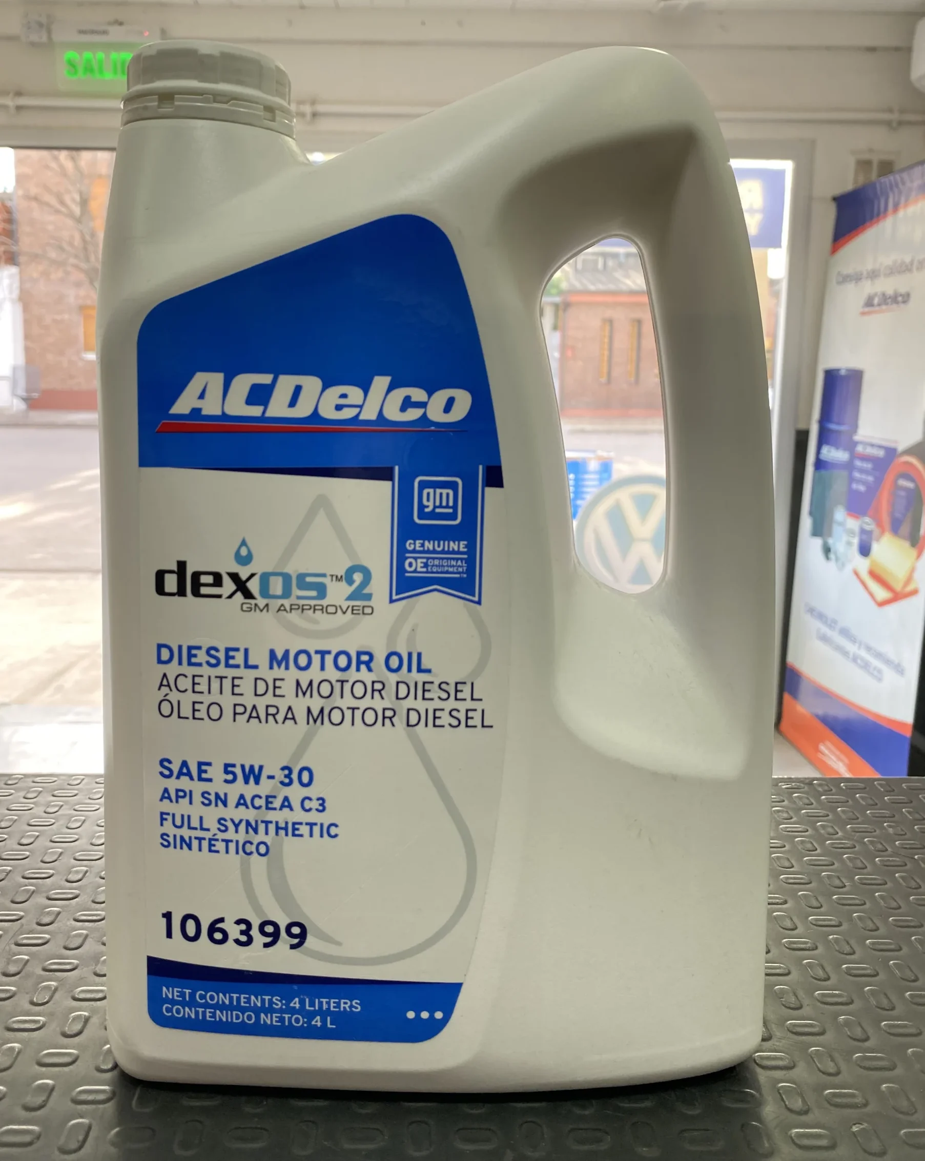 ACEITE 5W30 DEXOS 2 ART 410 Aceite ACDelco 5w30 Dexos 2 Sintético x 4Lts. - Image 1