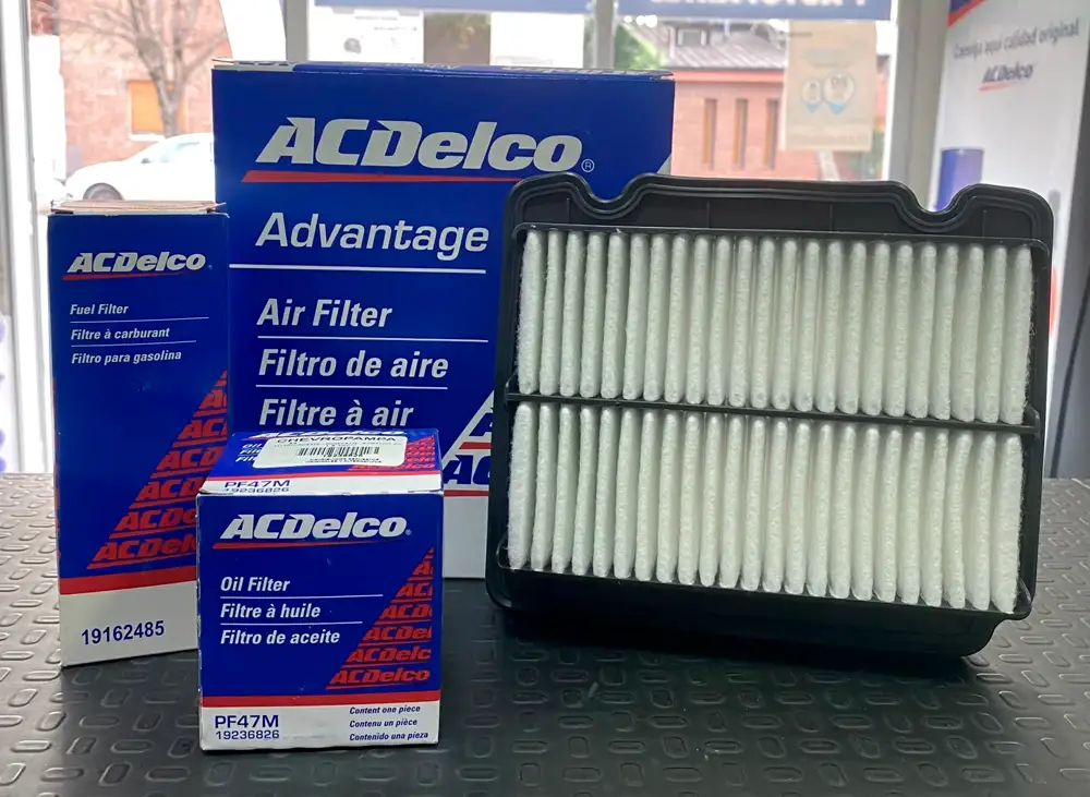 kit filtros aveo acdelco art 34 37 3233 Kit Filtros ACDelco Aveo 1.6 16v - Image 1