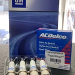 Kit Cables GM y Bujías (x4) ACDelco Onix/Prisma