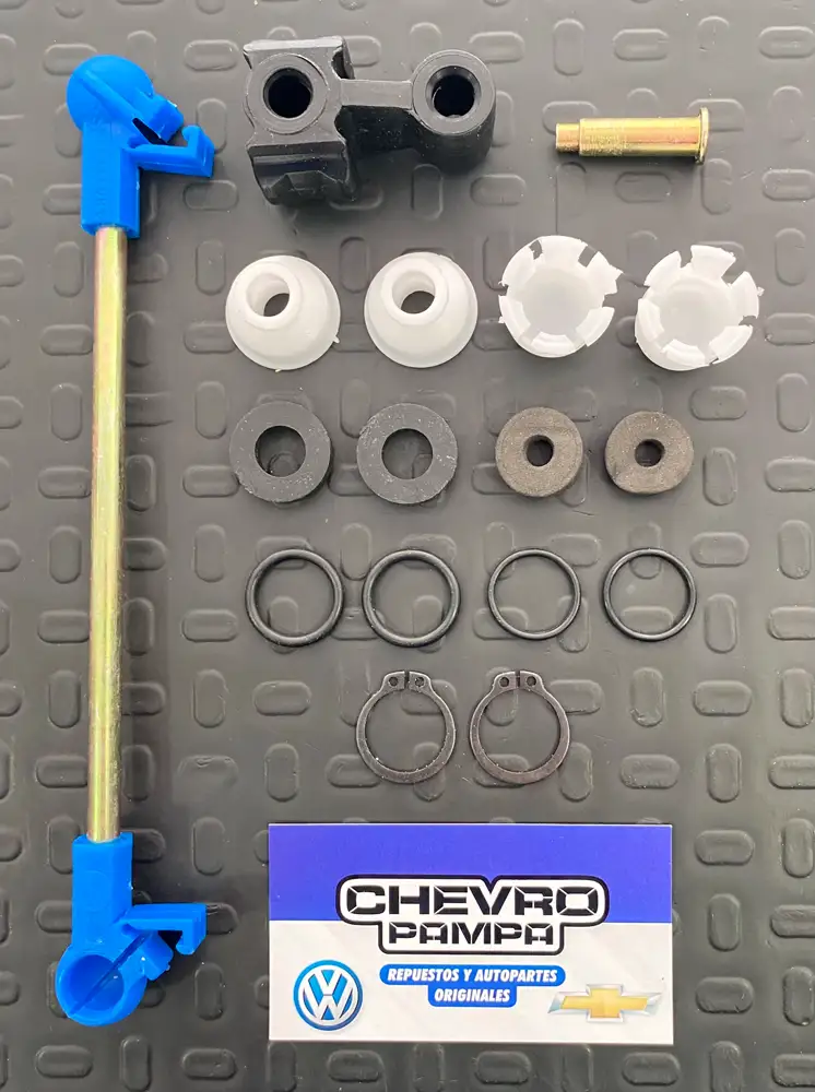 8608 KIT BUJES REP SELECT CORSA II MERIVA Kit Reparación Completa Selectora de Cambios Lado Caja C/Bieleta de 190mm Corsa II/Meriva - Image 1