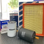 Kit Filtros ACDelco y Bosch Gol Power/Polo/Caddy Motor Ap/Audi