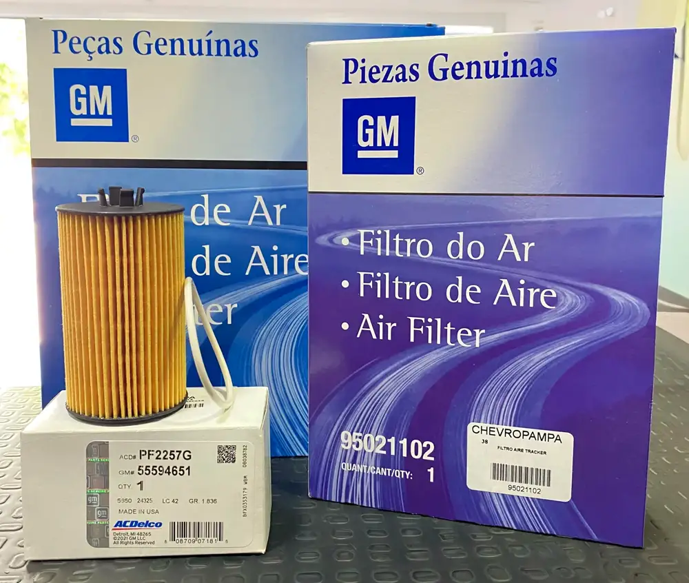 29-38-1445 KIT FILTROS ORIGINAL TRACKER 1 Kit Filtros GM Tracker - Image 1