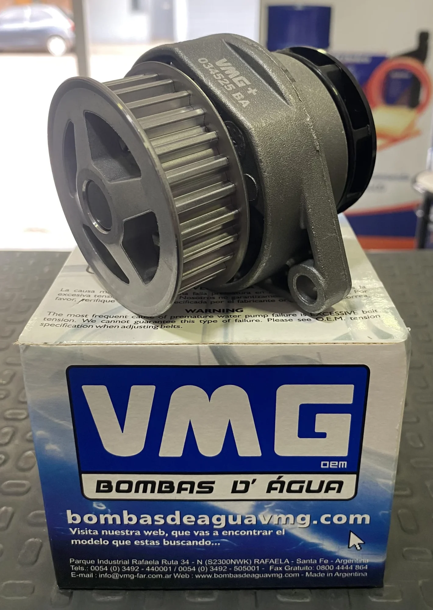 9360-9549 BOMBA AGUA VMG GOL TREND FOX VOYAGE SAVEIRO 1.6 Bomba de agua VMG Gol Trend/Fox/Voyage/Saveiro 1.6 - Image 1