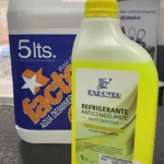 Líquido Refrigerante Orgánico Amarillo 1L + Agua Destilada