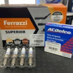 Kit Cables Ferrazzi y Bujías ACDelco (x4) Aveo