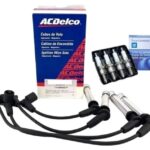 Kit Cables ACDelco y Bujías (x4) GM Onix/Prisma 2013/... 1.4L 8v